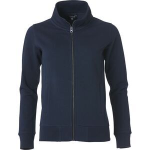 Clique Womens/Ladies Classic Full Zip Sweatshirt / Dark Navy
